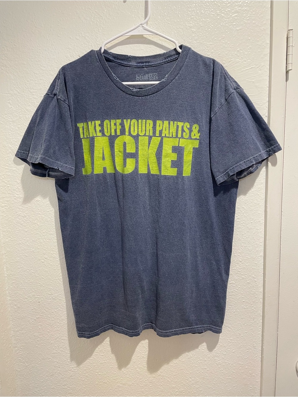🎸 Vintage Blink 182 Take Off Your Pants And Jacket Y2K Band Tee Medium 🌟